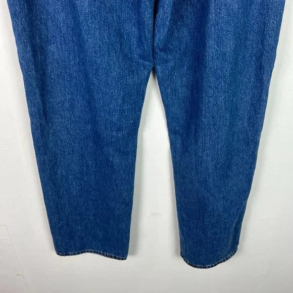 NWT Madewell Tall Low-Slung Straight Jeans Palmina Wash Size 32T 32 TALL NEW - Picture 9 of 12
